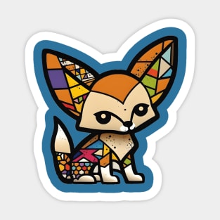 Fennec Fox Sticker